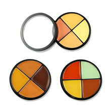 NEW Hotsale High Quality Brighten Base Beauty Private Label Foundation and makeup 4 color Concealer Palette